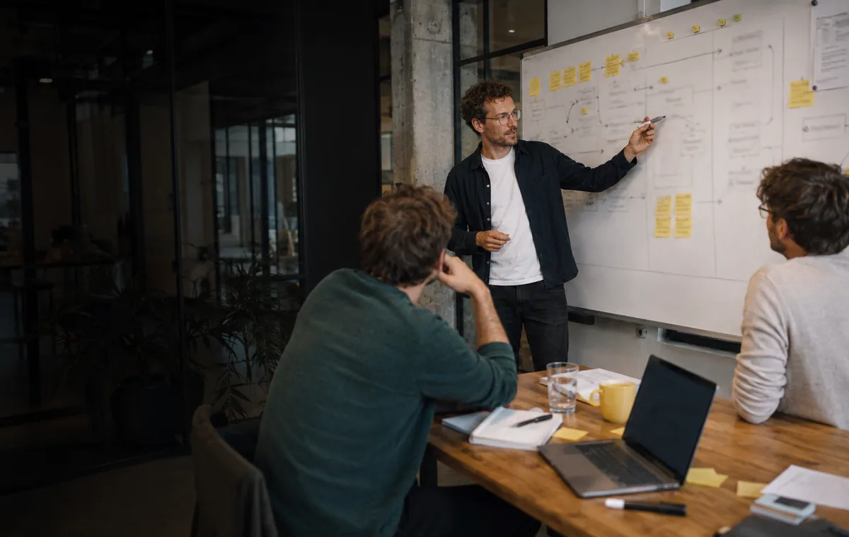 AI marketing production frame for a social video